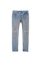PURPLE BRAND P001 Vintage Indigo Faded Grey Mens Apparel